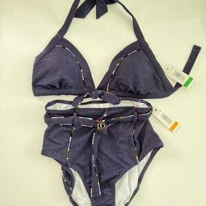 Navy Bikini Set S/L